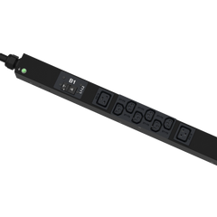 PDU Monitoreable (MI) para Distribución de Energía, Enchufe de Entrada NEMA L21-30P, Con 18 Salidas C13 y 6 C19, de Instalación Vertical, 208 Vca, 30 Amp