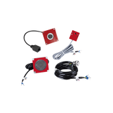 KIT de Accesorios para el modelo PA2F, incluye cámara, micrófono, parlante y botón, múltiples aplicaciones