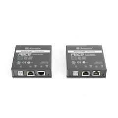 Kit extensor IP y PoE por cable UTP CAT5E hasta 500 mts @ 100 mbps