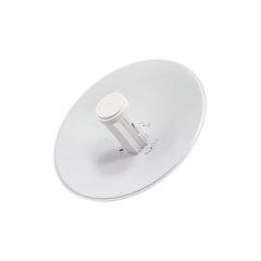 PowerBeam airMAX M5, hasta 150 Mbps, frecuencia 5 GHz (5170-5875 MHz) con antena tipo plato de 22 dBi