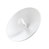 PowerBeam airMAX M5, larga distancia, frecuencia 5 GHz (5170-5875 MHz) con antena tipo plato de 25 dBi