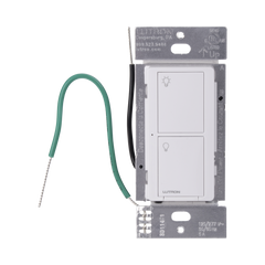 (Caseta Wireless) Interruptor Inteligente On/Off, No requiere cable neutro. 5A /120-277V