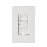 (Caseta Wireless) Atenuador de pared. Aumenta/Disminuye Intensidad de Iluminación. No requiere cable neutro. 150W LED / 600W INC/HAL
