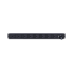 PDU Básico Para Distribución de Energía, Con 8 Tomas NEMA 5-15R Traseras, 1UR, 15 Amp, 120 Vca