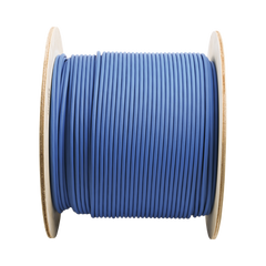 Bobina de Cable Blindado F/UTP de 4 Pares, Cat6A, Soporte de Aplicaciones 10GBase-T, LSZH (Libre de Gases Tóxicos), Color Azul, 305m