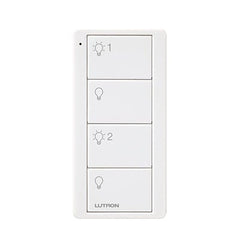 Control remoto PICO 4 botones 2 grupos de encender/apagar. Complemente con un switch on/off o atenuador, Caseta, RA2, RadioRa2