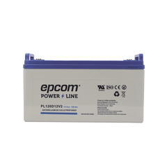 Batería de respaldo 12 120 Ah AGM | Certificada UL94-HB Retardo a la flama básica | Ciclo profundo | Para uso en aplicaciones fotovoltaicas y de emergencia | Terminales T4