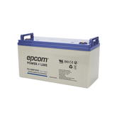 Batería 12 Vcc / 120 Ah / UL / Tecnología AGM-VRLA / CICLO PROFUNDO / Para uso en aplicaciones fotovoltaicas y de emergencia / Terminales T4