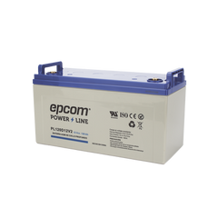 Batería 12 Vcc / 120 Ah / UL / Tecnología AGM-VRLA / CICLO PROFUNDO / Para uso en aplicaciones fotovoltaicas y de emergencia / Terminales T4