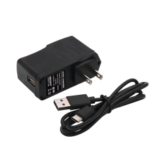 Adaptador de pared de 5 Vcc, @ 3 A con micro-USB tipo C