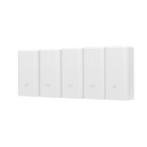 5 Unidades del Adaptador PoE Ubiquiti de 24 VDC, 0.5 A con puerto Gigabit, color blanco