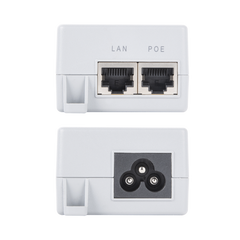 Inyector PoE Pasivo Gigabit de pared para C5x, C5c, de Mimosa, Voltaje de salida 24Vcc.