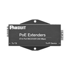 Receptor PoE/PoE+ Para Uso con Transmisor POEXTX1, Hasta 610 Metros (2000 ft) con Cable Cat5e o Cat6, 10/100Mbps