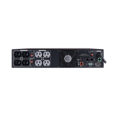 UPS de 1000 VA /1000 W, Topología Línea Interactiva, Entrada 120 Vca NEMA 5-15P, Onda Senoidal Pura, Torre o Rack 2 UR, Con 8 Tomas NEMA 5-15R