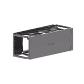 Organizador de Cables Horizontal PatchRunner™, Sencillo (Solo Frontal), Para Rack de 19in, 4UR