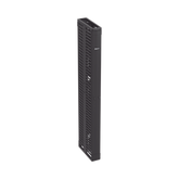 Organizador Vertical PatchRunner™, Doble (Frontal y Posterior), Para Rack Abierto de 45 Unidades, 6in de Ancho, Color Negro