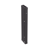 Organizador Vertical PatchRunner™, Doble (Frontal y Posterior), Para Rack Abierto de 45 Unidades, 6in de Ancho, Color Negro