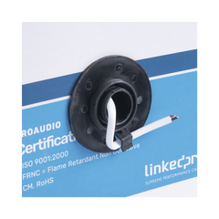 Cable para Audio Profesional de 2 Conductores Calibre 18 para Aplicaciones de Audio y Automatización Bobina de 152 Metros (500 Pies)