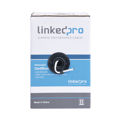 Cable para Audio Profesional de 2 Conductores Calibre 18 para Aplicaciones de Audio y Automatización Bobina de 152 Metros (500 Pies)