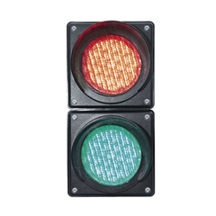 Semáforo / Señalización Rojo y Verde / Diametro 100mm / LED / 110vca.