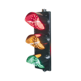 Semáforo / Señalización Rojo, Verde y Amarillo / Diametro 200mm / LED / 110vca.