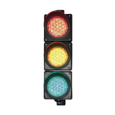Semáforo / Señalización Rojo, Verde y Amarillo / Diametro 100mm / LED / 110vca.