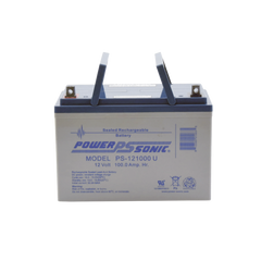 Batería 12V, 100AH, Para Respaldo, Tecnologías AGM/VRLA, 10-12 Años Vida Útil, Terminales U, Reconocida UL