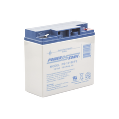 Batería 12V, 18AH, Para Respaldo, Tecnologías AGM/VRLA, Diseño De Vida Útil 5 Años, Terminales Tipo F2, Listada UL, Libre De Mantenimiento