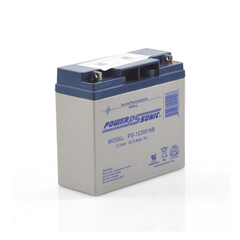 Batería 12V, 20AH, Para Respaldo, Tecnologías AGM/VRLA, 5 Años Vida Útil, Terminales NB, Reconocida UL