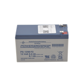 Batería 12V, 9AH, Para Respaldo, Tecnologías AGM/VRLA, 5 Años Vida Útil, Terminales F2, Reconocida UL
