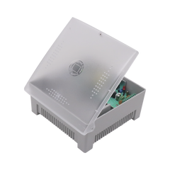 Fuente de Poder con Gabinete de 4 Salidas de 11 - 15 Vcc / 5 Amper / Voltaje de Entrada: 96 - 264 Vca / Soporta Protección contra Sobrecorriente de Salida, Protección contra Cortocircuito / Led Indicador