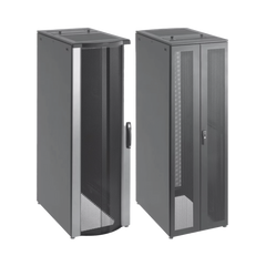 Gabinete de Telecomunicaciones de 42 UR ProLine FloTek, 600 mm de Ancho, 1000 mm de Profundidad, Color Negro