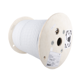 Bobina de Cable Blindado S/FTP de 4 Pares, Cat7, Inmune a Ruido e Interferencias, LSZH (Bajo Humo, Cero Halógenos), Color Gris, Bobina de 500 Metros (1640 Pies)