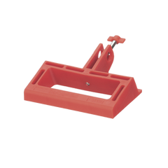 Bloqueador LOTO de Manija Grande para Disyuntores de Caja Moldeada, 2.24" (56.8m) Largo x 3.75" (95.2mm) Ancho. Color rojo