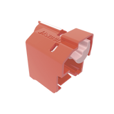 Kit de 10 Dispositivos Para Impedir Desconexión de Plug RJ45, Color Rojo, Incluye Herramienta para Instalar/Retirar