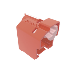 Kit de 10 Dispositivos Para Impedir Desconexión de Plug RJ45, Color Rojo, Incluye Herramienta para Instalar/Retirar