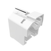 Kit de 10 Dispositivos Para Impedir Desconexión de Plug RJ45, Color Blanco, Incluye Herramienta para Instalar/Retirar