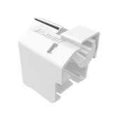 Kit de 10 Dispositivos Para Impedir Desconexión de Plug RJ45, Color Blanco, Incluye Herramienta para Instalar/Retirar