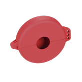 Dispositivo de Bloqueo LOTO para Válvulas de Compuerta, Para Diámetros de 3 a 6.5", Color Rojo
