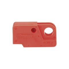 Dispositivo de Bloqueo LOTO para Interruptores Eléctricos de Palanca, de 15.2 x 22.3 mm, Color Rojo