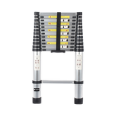 Escalera Telescópica de Aluminio de 3.8 Metros de Altura