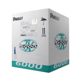 Bobina de Cable UTP 305 m. de Cobre, TX6000™ PanNet, Reelex, Blanco, Categoría 6 Mejorado (23 AWG), PVC (CM), de 4 pares