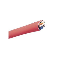 Bobina de Cable UTP de 4 Pares, Vari-MaTriX, Cat6A, 23 AWG, LSZH (Libre de Gases Tóxicos), Color Rojo, 305m
