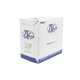 Bobina de Cable UTP de 4 Pares, Cat6 de Rango Extendido, 22 AWG, CMP (Plenum), Color Azul, 305 m