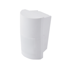 Detector de Movimiento Pasivo / Inalambrico (alimentación) / Altura de montaje 0.8m a 2.7 m ajustable / 100% Exterior / Compatible con cualquier panel de alarma