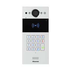 Videoportero SIP / Teclado y Lector de Tarjeta / Notificación App / Notificación Llamada Telefónica / Configuración en la Nube / POE / IP65 / Cámara de 2 MP / NFC / PIN Temporal para Visitas / Control de 2 Puertas