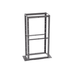 Rack de Cuatro Postes Estándar de 19", Rieles Con Orificio Para Tuerca Enjaulada, Profundidad Máxima de 41.5 in, 45 Unidades de Rack, Color Negro