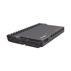 (RB5009UG+S+IN) RouterBoard, CPU 4 Núcleos, 8 Puertos Gigabit, 1 SFP+, Solo RouterOS v7