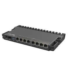 RB5009UPr+S+IN 8 puertos PoE in/out, 1 SFP+, Solo RouterOS v7