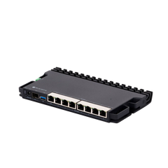 RB5009UPr+S+IN 8 puertos PoE in/out, 1 SFP+, Solo RouterOS v7